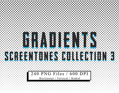 Screentones Collection 3 - Gradients - Download