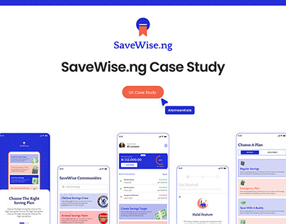 UX/UI Case Study (Mobile): Savings and Investment App