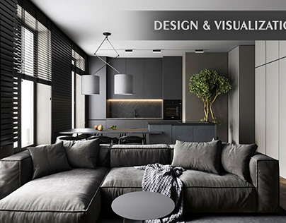 Design & Visualization of the studio apartment
