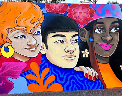 Project thumbnail - Diversity mural