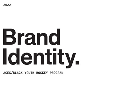 Aces Hockey Club brand identity concepts
