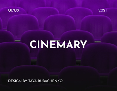 UI/UX Web Design Cinema