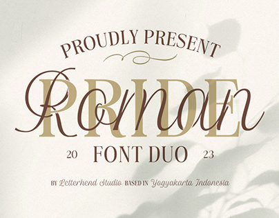 Roman Pride Font Duo