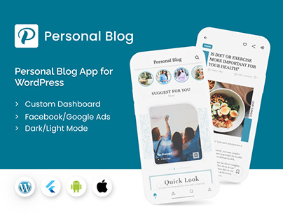 Personal Blog app
