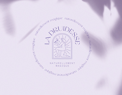 La Druidesse herboristerie - branding