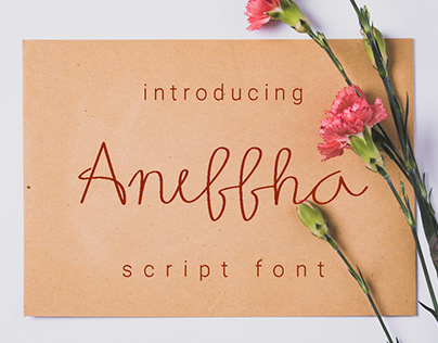 Aniffha Script Font
