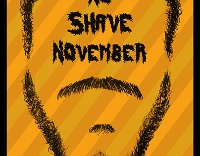 #NoShaveNovember Poster