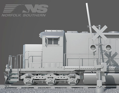 Norfolk Southern Freight Locomotive