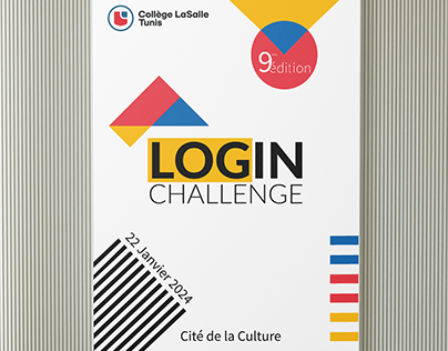 Poster, Facebook cover, ... l Login challenge