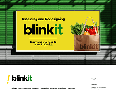 Assessing and Redesigning the Blinkit App