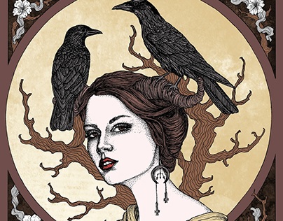 Girl With The Crows