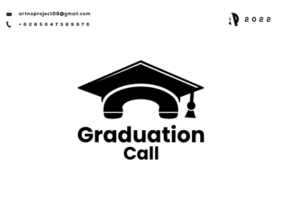 Graduation Call Logo Combination