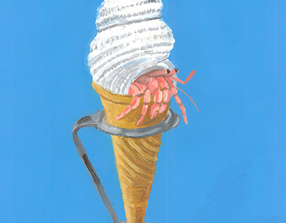 Soft-shell ice cream