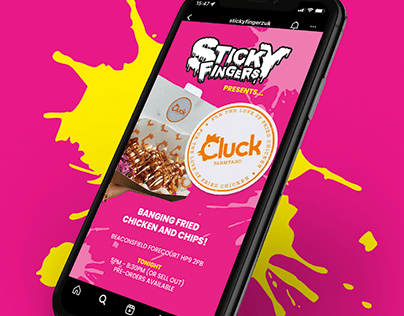 Sticky Fingers Brand and Social Templates