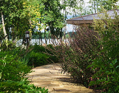 Private garden in Konakovo