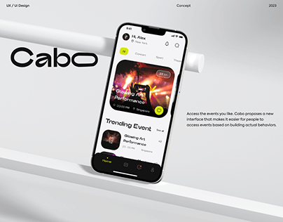 Cabo - Event Booking App
