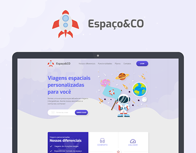 Espaço & CO Website design