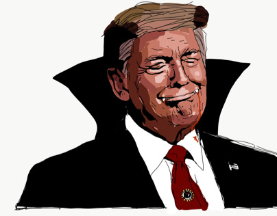 The REAL Donald Trump (professional bloodsucker