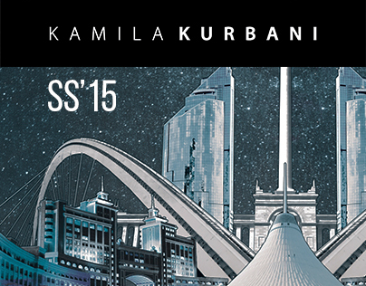Print Collages for Kamila Kurbani SS'15 Collection