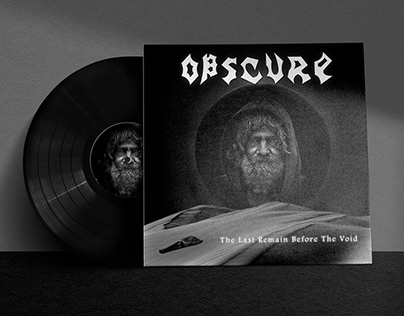 Obscure Doom/Death Metal Band / Logo and Vynil Art