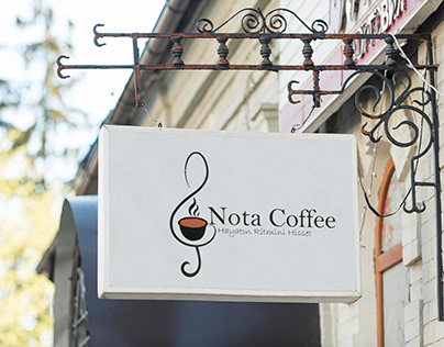 #Nota Coffee Logo Çalışması