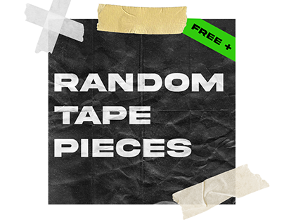*FREE* Random Tape Pieces