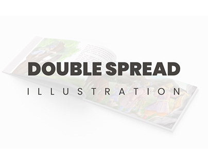 Double spread illustration