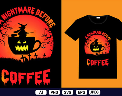Halloween t-shirt design
