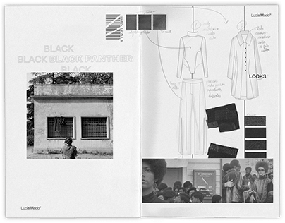 "Black black panther" Fashion Design