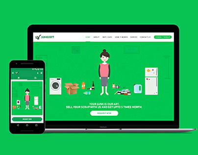 Junkart- Website & Mobile Application Design