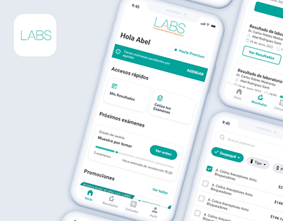 App LABS - Laboratorio Clínico