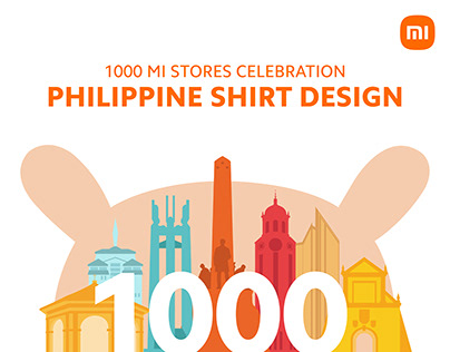 1000 Mi Stores Celebration: Philippine Shirt Design