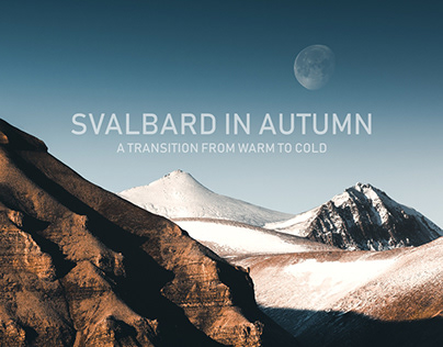 Svalbard in Autumn. A series by Stian Klo.