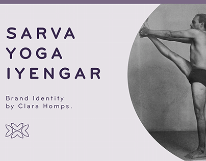 Sarva Yoga Iyengar Brand identity