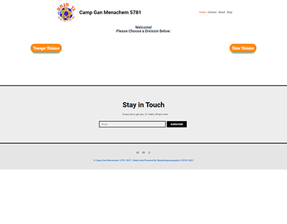 Camp Gan Menachem Website