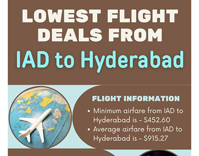 Project thumbnail - IAD to Hyderabad Flights | Travelolog