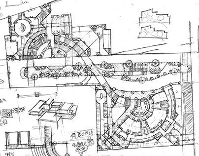Shuttle Road Hotel Design (Plan) | Sketches