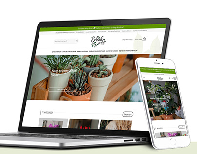E-Commerce Website Design | Botanik Evde