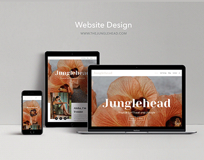Website Design for "The Junglehead"