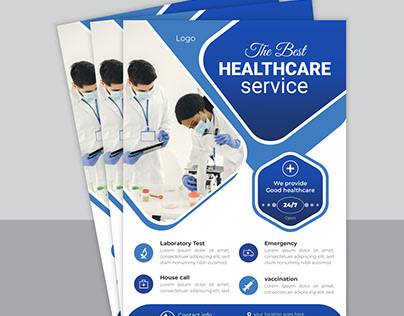 Creative Medical Flyer Design for healthcare service