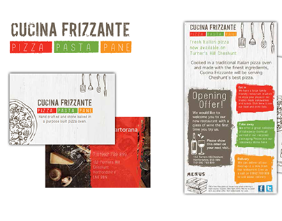 Cucina Frizzante: Restaurant Brand Identity