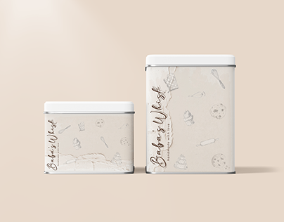 Cookie Tin Packaging with Sleeve