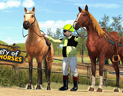 Horse Racing Promotional Graphics