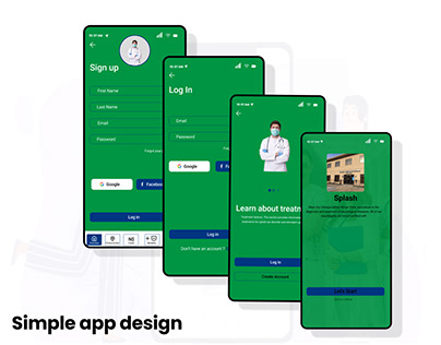 Simple Mobile App Design