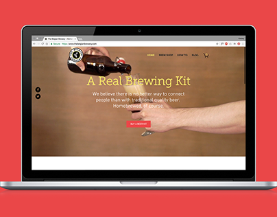 Belgian Brewery Website Redesign • Reactive Web Design
