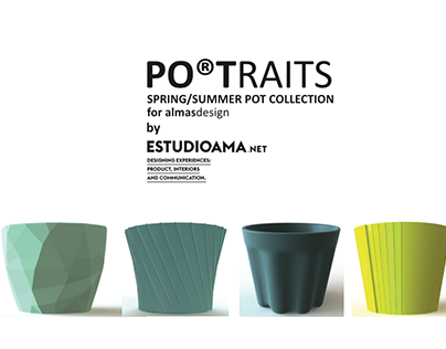 Pot collection for Almasdesign