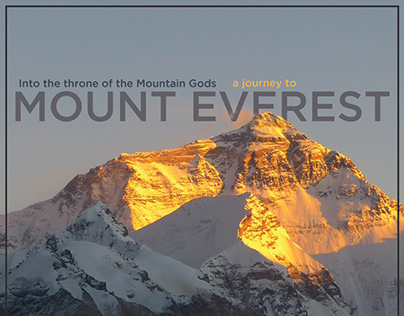 Mount Everest Lecture Advertisement