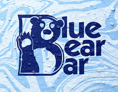 Blue Bear Bar – Visual identity