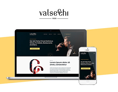 VALSECCHI Web Design & Development WINE TRADING COMPAN