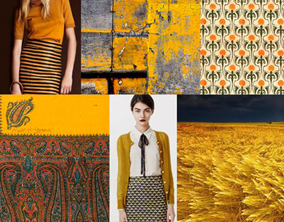 Mood board winter collection